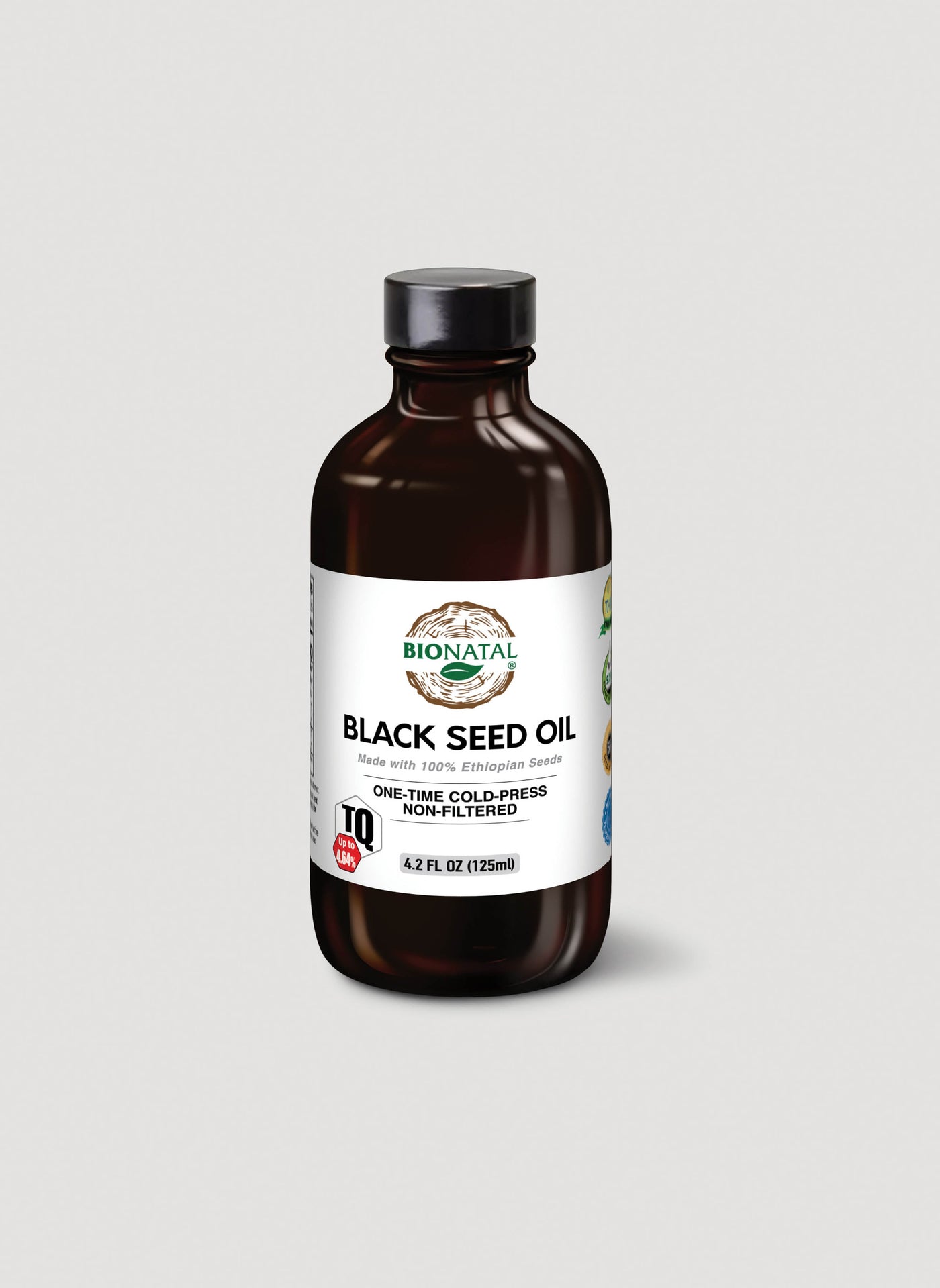 Aceite de comino negro Etíope 4.2oz (VIDRIO)